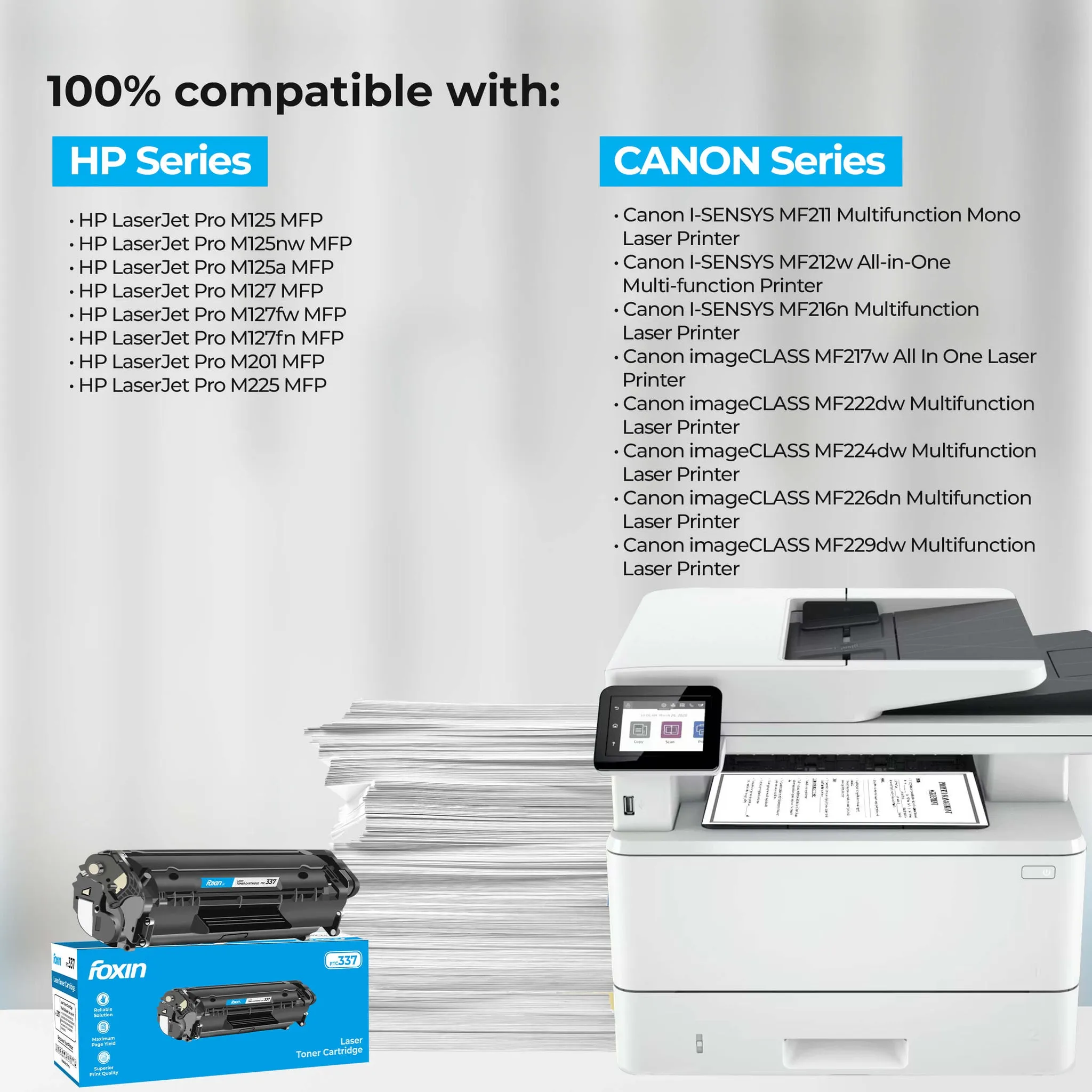 Foxin Compatible Laser Cartridge For HP 337 view 4